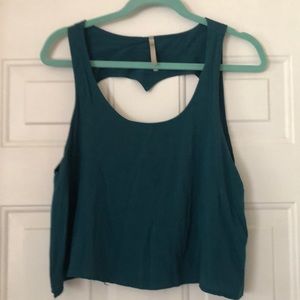 Mono crop tank top, size M